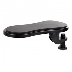 Suport de mana pentru scaun sau birou, design ergonomic, unghi reglabil, accesorii montare, 28x13.5cm