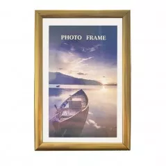 Rama foto Gunther aurie, format 15x21, design clasic, pentru perete sau birou