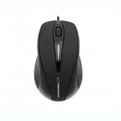 Mouse optic Sirius, cu fir, 800 DPI, interfata USB tip A, negru