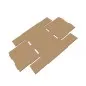 Tavita autoformare 150x150x60 mm carton natur microondul E 360 g, FEFCO 0422