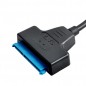 Adaptor USB la SATA 3.0, HDD, SSD 2,5 inch, 6 Gb/s, sistem Plug & Play