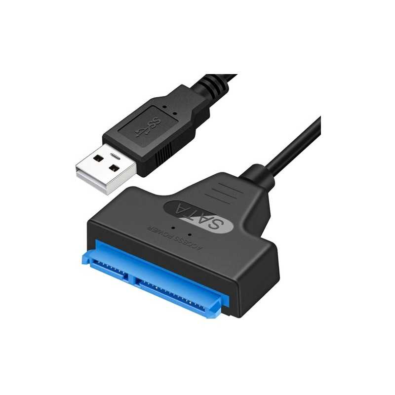 Adaptor USB la SATA 3.0, HDD, SSD 2,5 inch, 6 Gb/s, sistem Plug & Play