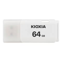 Memorie USB 2.0 Kioxia, flash drive, 64 GB, USB Type-A, alb