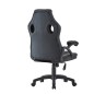 Scaun ergonomic gaming, inaltime reglabila, tetiera si cotiere capitonate, maxim 150 kg, rotire 360 grade, PVC si mesh