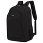 Rucsac ergonomic, capacitate 38 litri, reglabil, 2 compartimente, 2 buzunare, negru, 50x18x32 cm