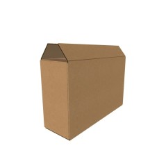 Cutie carton 240X80X170, 3 straturi CO3, 420 g/mp, natur