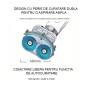 Aparat profesional scrubber pentru curatat podea, portabil cu acumulator