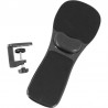 Suport ergonomic pentru mana si mouse, accesorii montare, fixare scaun sau birou, negru