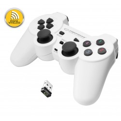 ESPERANZA GAMEPAD FĂRĂ FĂRĂ 2.4GHZ PS3/PC USB GLADIATOR ALB/NEGRU