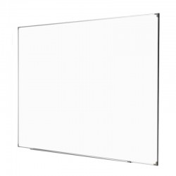 Tabla magnetica whiteboard, 90x120 cm, rama aluminiu slim, suport markere 