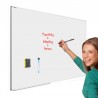 Tabla magnetica whiteboard, 90x120 cm, rama aluminiu slim, suport markere 