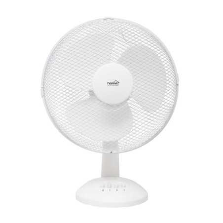 Ventilator de birou, 3 viteze, unghi reglabil, diametru 30 cm, 3 palete si grilaj metalic