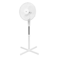 Ventilator cu stativ, 3 trepte viteza, inaltime reglabila 103–125 cm, oscilatie, unghi inclinare reglabil