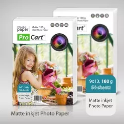 Hartie FOTO mata 180g 9X13